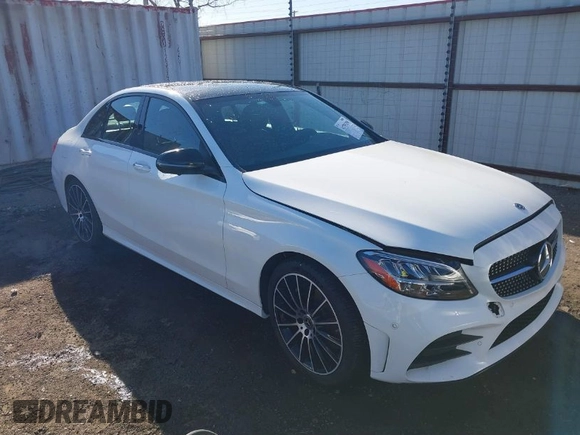 2021 Mercedes-Benz C 300 with VIN W1KWF8EBXMR605717, listed as a IAAI auction lot 41793290 with Not provided miles and . Bid and sale history available at DreamBid. Image 1.