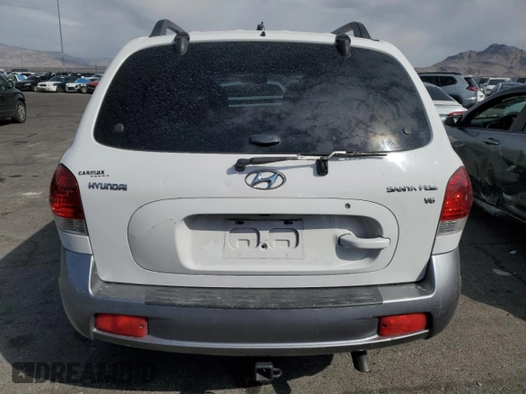 2005 Hyundai Santa Fe GLS z VIN KM8SC13D25U909602, wystawiony jako Copart lot #53751715 z przebiegiem Nie podano mil oraz Szkoda całkowita • Salvage title. Historia ofert i sprzedaży dostępna na DreamBid. Obrazek 6.