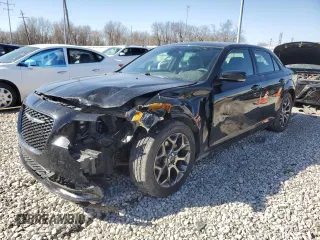 2016 Chrysler 300 with VIN 2C3CCAGG8GH304863, listed as a Copart auction lot 49306765 with 118,452 mi miles and Salvage Title. Bid and sale history available at carsss.com. Image 1.