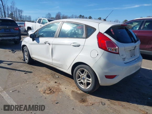2019 Ford Fiesta SE with VIN 3FADP4EJ2KM131071, listed as a IAAI auction lot 41708252 with 95,792 mi miles. Bid and sale history available at carsss.com. Image 3.