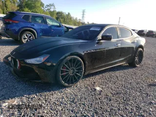 2015 Maserati Ghibli S Q4 with VIN ZAM57RTA1F1134623, listed as a Copart auction lot 47982333 with 91,615 mi miles. Bid and sale history available at carsss.com. Image 1.
