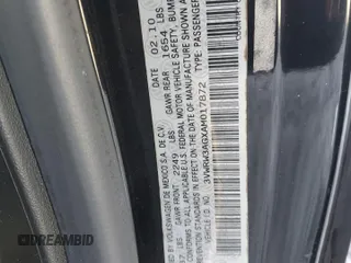 2010 Volkswagen Beetle with VIN 3VWRW3AGXAM017872, listed as a Copart auction lot 85084984 with 168,032 mi miles and Salvage title. Bid and sale history available at DreamBid. Image 14.