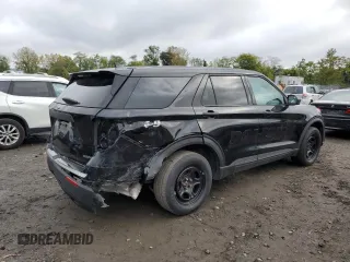 2021 Ford Police Interceptor Utility z VIN 1FM5K8AB5MGC40409, wystawiony jako Copart lot #73527934 z przebiegiem 45 716 mil mil oraz Szkoda całkowita • Salvage title. Historia ofert i sprzedaży dostępna na DreamBid. Obrazek 3.