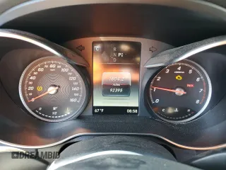2018 Mercedes-Benz C with VIN 55SWF4JB0JU263980, listed as a Copart auction lot 50843375 with 92,395 mi miles and Salvage Title. Bid and sale history available at carsss.com. Image 9.