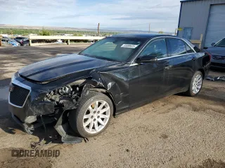 2015 Cadillac CTS RWD with VIN 1G6AP5SX7F0106738, listed as a Copart auction lot 55088635 with 125,455 mi miles and Salvage title. Bid and sale history available at DreamBid. Image 1.