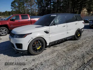2018 Land Rover Range Rover Sport HSE with VIN SALWR2RV7JA188076, listed as a Copart auction lot 49951615 with 59,377 mi miles and Clean Title. Bid and sale history available at carsss.com. Image 1.