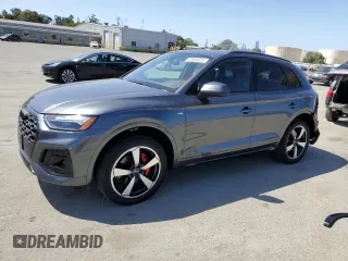 2024 Audi Q5 S line Premium Plus with VIN WA1EAAFY3R2004982, listed as a Copart auction lot 53565025 with 15,567 mi miles and Salvage Title. Bid and sale history available at carsss.com. Image 1.