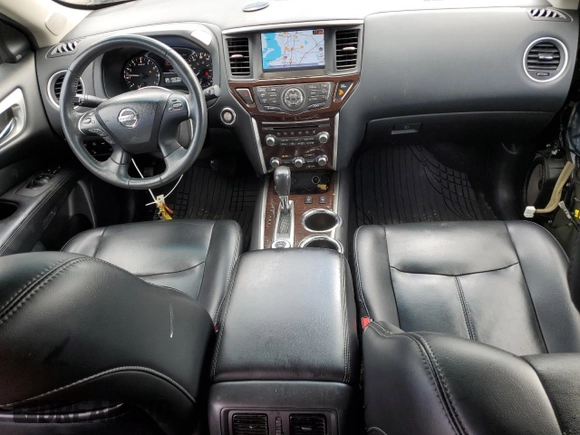 2015 Nissan Pathfinder SL with VIN 5N1AR2MM1FC658013, listed as a Copart auction lot 52911255 with 125,073 mi miles and Salvage title. Bid and sale history available at DreamBid. Image 8.