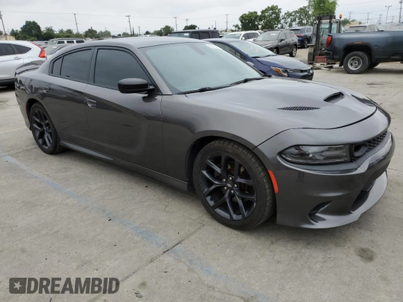 2020 Dodge Charger R/T z VIN 2C3CDXCTXLH183542, wystawiony jako Copart lot #58858325 z przebiegiem 52 999 mil mil oraz Szkoda całkowita • Salvage title. Historia ofert i sprzedaży dostępna na DreamBid. Obrazek 4.