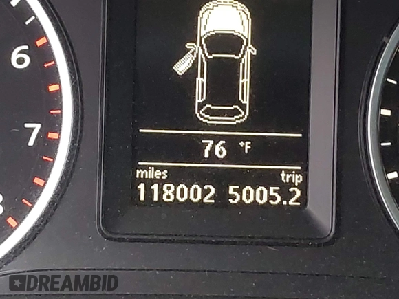 2012 Volkswagen Tiguan SE with VIN WVGAV7AX9CW611202, listed as a IAAI auction lot 41944210 with 118,002 mi miles and . Bid and sale history available at DreamBid. Image 7.