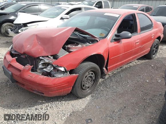 2000 Dodge Stratus z VIN 1B3EJ46X5YN246444, wystawiony jako Copart lot #84977054 z przebiegiem 159 505 mil mil oraz Nie do naprawy • Non repairable. Historia ofert i sprzedaży dostępna na DreamBid. Obrazek 1.