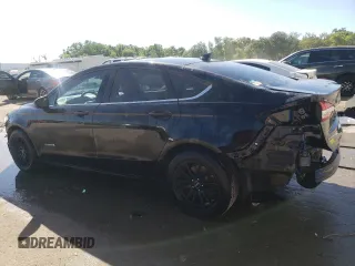 2019 Ford Fusion Hybrid SE with VIN 3FA6P0LU7KR154752, listed as a Copart auction lot 44435433 with 106,827 mi miles. Bid and sale history available at carsss.com. Image 2.