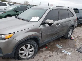 2011 Kia Sorento LX with VIN 5XYKT4A29BG160687, listed as a IAAI auction lot 41238194 with 112,620 mi miles. Bid and sale history available at carsss.com. Image 6.