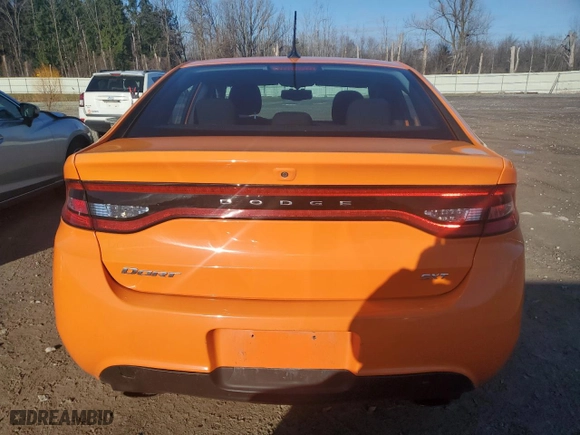 2013 Dodge Dart SXT with VIN 1C3CDFBA4DD299425, listed as a Copart auction lot 51072105 with 127,419 mi miles and Salvage Title. Bid and sale history available at carsss.com. Image 6.