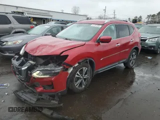 2017 Nissan Rogue SL with VIN JN8AT2MV6HW276550, listed as a Copart auction lot 51761335 with 26,007 mi miles and Salvage Title. Bid and sale history available at carsss.com. Image 1.