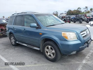 2008 Honda Pilot EX-L with VIN 5FNYF28538B017823, listed as a IAAI auction lot 42157448 with 128,167 mi miles and . Bid and sale history available at DreamBid. Image 6.