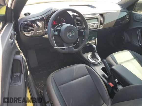 2015 Volkswagen Beetle Fleet Edition with VIN 3VWF17AT9FM635908, listed as a Copart auction lot 62085845 with 78,056 mi miles and Salvage title. Bid and sale history available at DreamBid. Image 8.