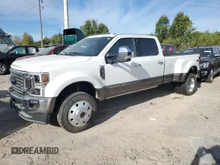 2022 Ford F-450 XL with VIN 1FT8W4DT4NEF98925, listed as a Copart auction lot 72211744 with 8,796 mi miles and Salvage Title. Bid and sale history available at carsss.com. Image 1.