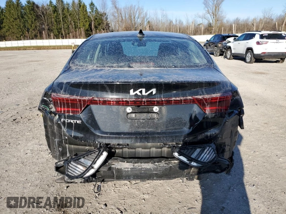 2023 Kia Forte LXS with VIN 3KPF24AD7PE662933, listed as a Copart auction lot 52114015 with 14,815 mi miles and Salvage Title. Bid and sale history available at carsss.com. Image 6.