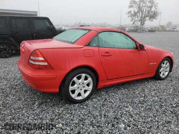 2003 Mercedes-Benz SLK 230 Kompressor с VIN WDBKK49F43F286405, выставлен на аукционе Copart как лот 84041324 с пробегом 122 799 миль миль и Списание • Salvage title. История ставок и продаж доступна на DreamBid. Изображение 3.