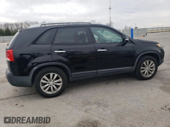 2011 Kia Sorento LX with VIN 5XYKT4A2XBG182097, listed as a Copart auction lot 49709605 with 193,989 mi miles and Salvage Title. Bid and sale history available at DreamBid. Image 3.
