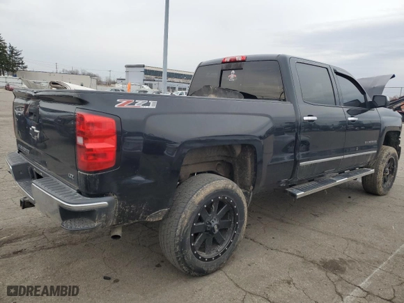 2014 Chevrolet Silverado 1500 LTZ with VIN 3GCUKSECXEG128579, listed as a Copart auction lot 47622795 with 146,172 mi miles and Salvage Title. Bid and sale history available at carsss.com. Image 3.