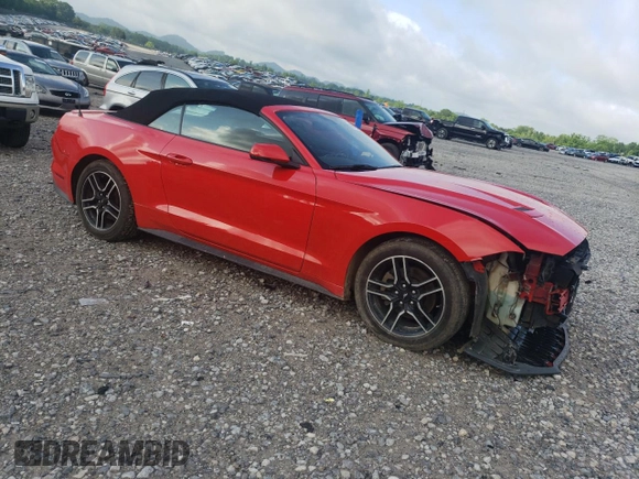 2020 Ford Mustang EcoBoost z VIN 1FATP8UH3L5101425, wystawiony jako Copart lot #56732185 z przebiegiem 169 799 mil mil oraz Szkoda całkowita • Salvage title. Historia ofert i sprzedaży dostępna na DreamBid. Obrazek 4.
