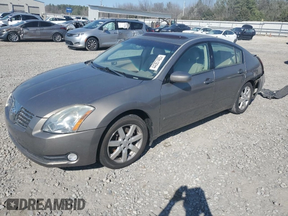 2006 Nissan Maxima 3.5 SL with VIN 1N4BA41E06C828764, listed as a Copart auction lot 44367465 with 0 mi miles and Salvage Title. Bid and sale history available at carsss.com. Image 1.