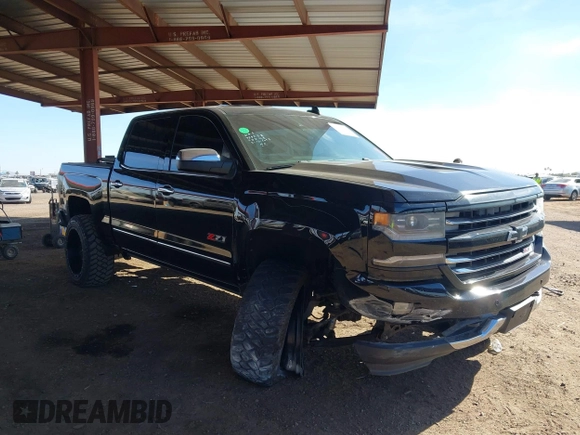 2016 Chevrolet Silverado 1500 LTZ with VIN 3GCUKSEJ4GG277118, listed as a IAAI auction lot 41624065 with 113,780 mi miles. Bid and sale history available at carsss.com. Image 1.
