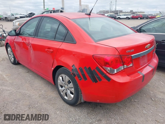 2014 Chevrolet Cruze LS z VIN 1G1PA5SG2E7151755, wystawiony jako IAAI lot #42043027 z przebiegiem 194 071 mil mil oraz . Historia ofert i sprzedaży dostępna na DreamBid. Obrazek 3.