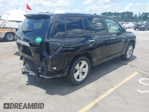 2010 Toyota Highlander Limited with VIN 5TDYK3EH1AS001539, listed as a IAAI auction lot 42426193 with 187,630 mi miles and . Bid and sale history available at DreamBid. Image 4.