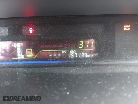 2012 Toyota Prius Two with VIN JTDZN3EU9C3055930, listed as a IAAI auction lot 42128337 with 157,139 mi miles and . Bid and sale history available at DreamBid. Image 15.