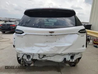 2023 Cadillac XT6 AWD Sport with VIN 1GYKPGRS1PZ142911, listed as a Copart auction lot 63526074 with 21,982 mi miles and Clean Title. Bid and sale history available at carsss.com. Image 6.