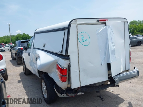 2011 Ford F-150 XL with VIN 1FTMF1CMXBKD65619, listed as a IAAI auction lot 42328495 with 181,441 mi miles and . Bid and sale history available at DreamBid. Image 3.