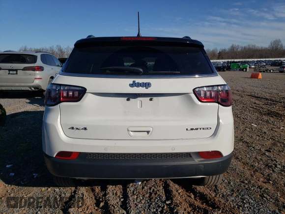 2023 Jeep Compass Limited with VIN 3C4NJDCN9PT525573, listed as a Copart auction lot 48264325 with 14,598 mi miles and Salvage Title. Bid and sale history available at carsss.com. Image 6.