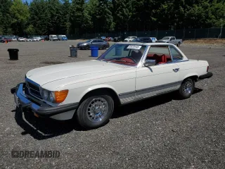 1979 Mercedes-Benz SL with VIN 10704412052681, listed as a Copart auction lot 63620445 with 192,849 mi miles and Clean title. Bid and sale history available at DreamBid. Image 1.