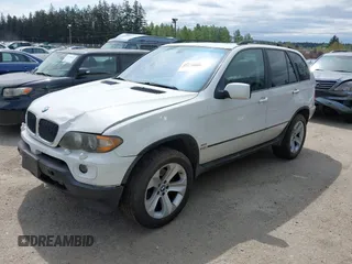 2004 BMW X5 3.0i with VIN 5UXFA13594LU44968, listed as a IAAI auction lot 42151081 with 197,471 mi miles. Bid and sale history available at carsss.com. Image 2.