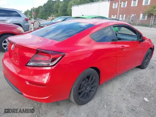 2015 Honda Civic Coupe EX with VIN 2HGFG3B87FH533558, listed as a IAAI auction lot 40483991 with 77,238 mi miles. Bid and sale history available at carsss.com. Image 4.