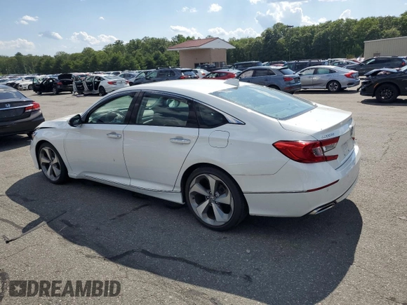 2018 Honda Accord Touring with VIN 1HGCV2F95JA014750, listed as a Copart auction lot 58529075 with 39,591 mi miles and Salvage title. Bid and sale history available at DreamBid. Image 2.