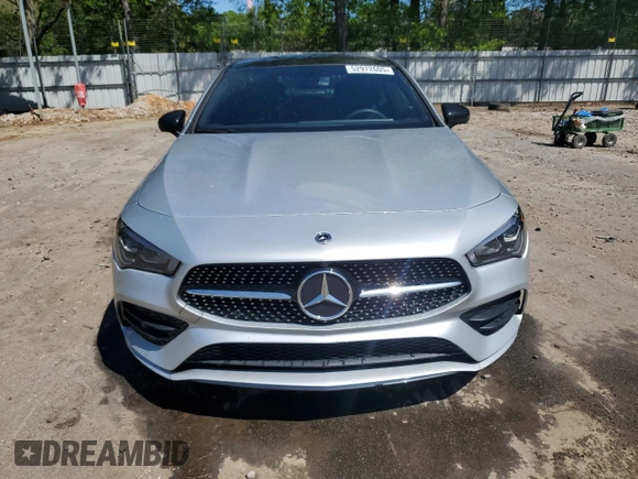 2023 Mercedes-Benz CLA 250 with VIN W1K5J4GB7PN330139, listed as a Copart auction lot 52972605 with 34,025 mi miles and Salvage Title. Bid and sale history available at DreamBid. Image 5.