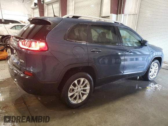 2021 Jeep Cherokee Latitude with VIN 1C4PJLCB9MD169295, listed as a Copart auction lot 45411805 with 35,866 mi miles and Clean Title. Bid and sale history available at carsss.com. Image 3.