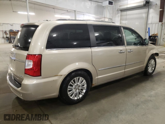 2013 Chrysler Town & Country Limited with VIN 2C4RC1GG2DR621811, listed as a Copart auction lot 54130625 with 178,412 mi miles and Salvage Title. Bid and sale history available at carsss.com. Image 3.