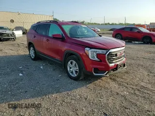 2024 GMC Terrain SLE with VIN 3GKALMEG2RL263197, listed as a Copart auction lot 52462895 with 29,070 mi miles and Salvage title. Bid and sale history available at DreamBid. Image 11.