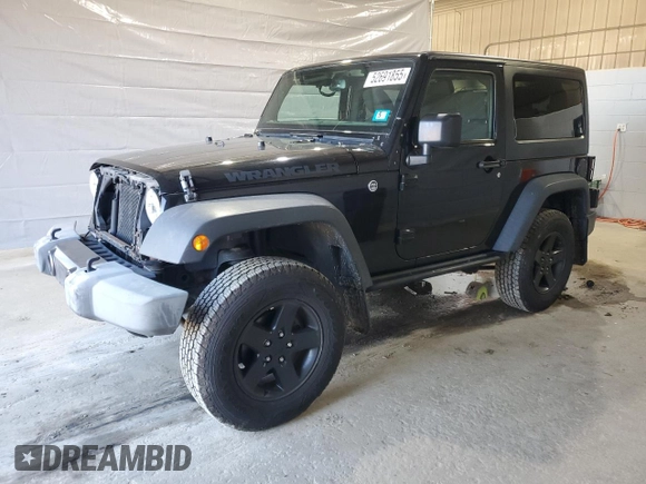 2016 Jeep Wrangler Sport z VIN 1C4AJWAG1GL146982, wystawiony jako Copart lot #52691855 z przebiegiem 96 525 mil mil oraz Szkoda całkowita • Salvage title. Historia ofert i sprzedaży dostępna na DreamBid. Obrazek 1.