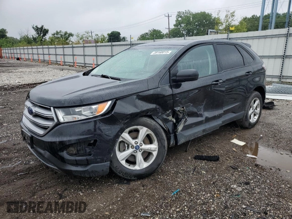 2018 Ford Edge SE with VIN 2FMPK4G95JBC25384, listed as a Copart auction lot 59168015 with 136,817 mi miles and Salvage title. Bid and sale history available at DreamBid. Image 1.