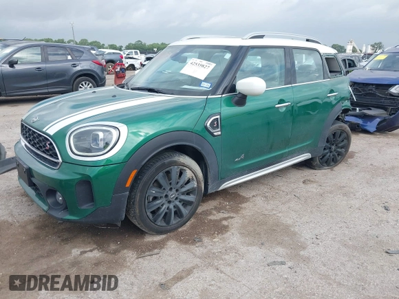 2023 MINI Countryman Cooper S with VIN WMZ83BR09P3P96362, listed as a IAAI auction lot 42535827 with 50,236 mi miles and . Bid and sale history available at DreamBid. Image 2.