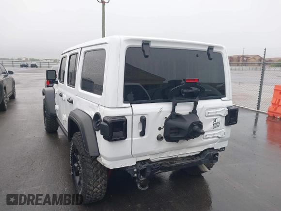 2023 Jeep Wrangler Sport with VIN 1C4HJXDN8PW523532, listed as a IAAI auction lot 41962483 with 14,643 mi miles and . Bid and sale history available at DreamBid. Image 6.