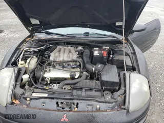 2001 Mitsubishi Eclipse GT with VIN 4A3AE85H31E023387, listed as a Copart auction lot 44310745 with 117,074 mi miles and Clean Title. Bid and sale history available at carsss.com. Image 11.