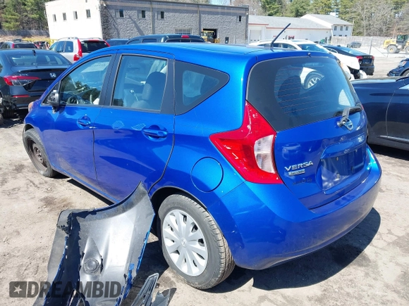 2014 Nissan Note S Plus with VIN 3N1CE2CP5EL410809, listed as a IAAI auction lot 41986780 with 100,992 mi miles and . Bid and sale history available at DreamBid. Image 3.