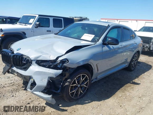 2023 BMW X4 M40i with VIN 5UX43DT06P9T36381, listed as a IAAI auction lot 41999429 with 21,444 mi miles and . Bid and sale history available at DreamBid. Image 16.